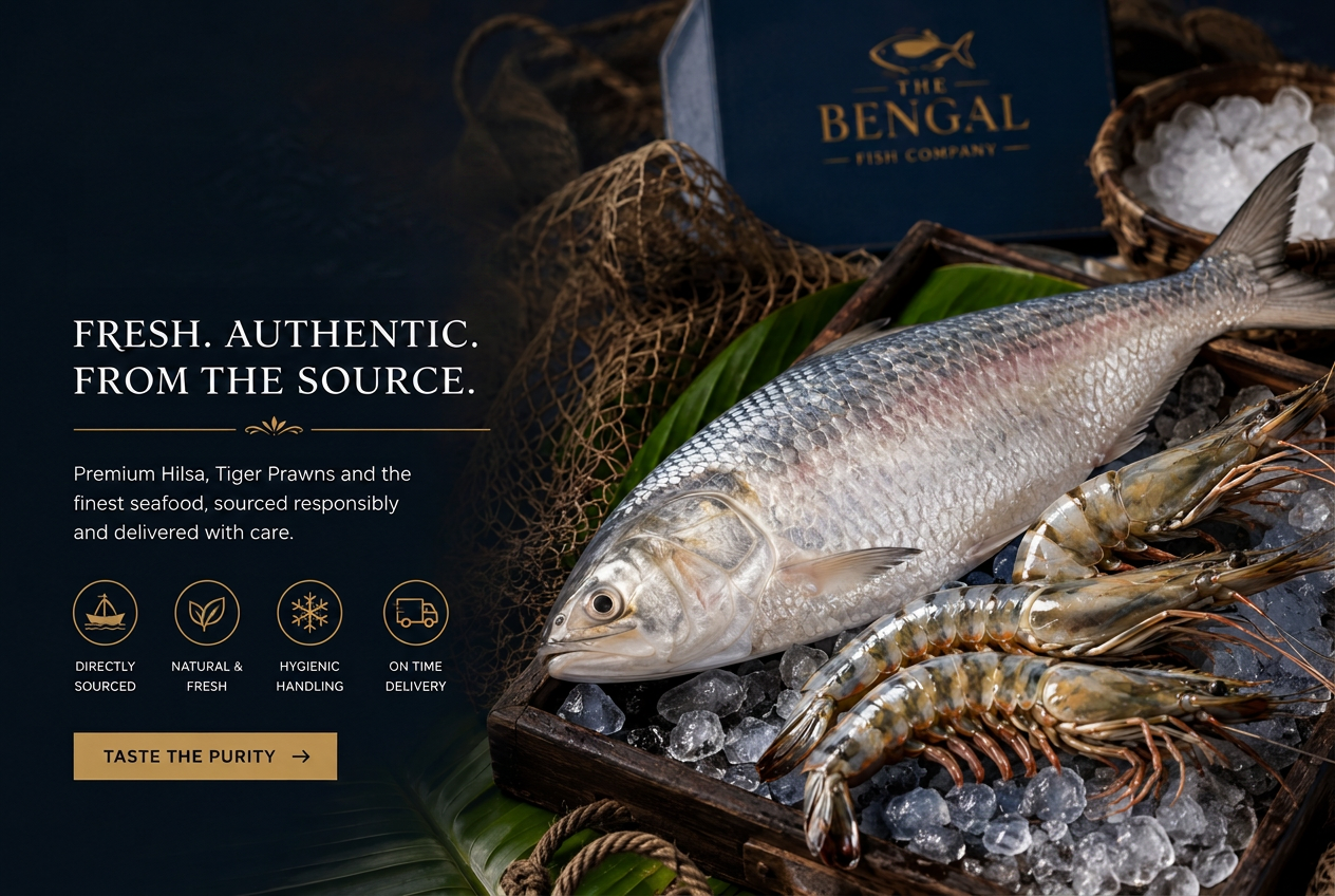 The Bengal Fish Company — fresh, authentic Bengali seafood from the source